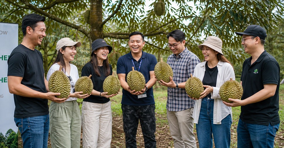 Corporate Team Building Malaysia: Durian Experience for VIP Clients