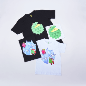 DurianBB Tee Adult - Classic White DurianBB Tee Adult - Classic White