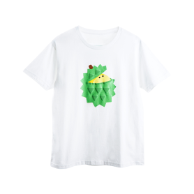 DurianBB Tee Adult - Classic White DurianBB Tee Adult - Classic White