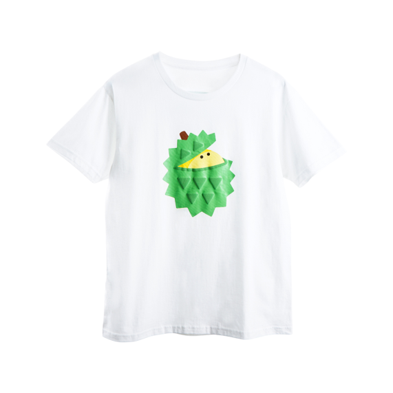 DurianBB Tee Adult - Classic White DurianBB Tee Adult - Classic White