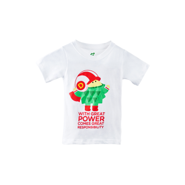 DurianBB Tee Kids - SuperB With Great Power