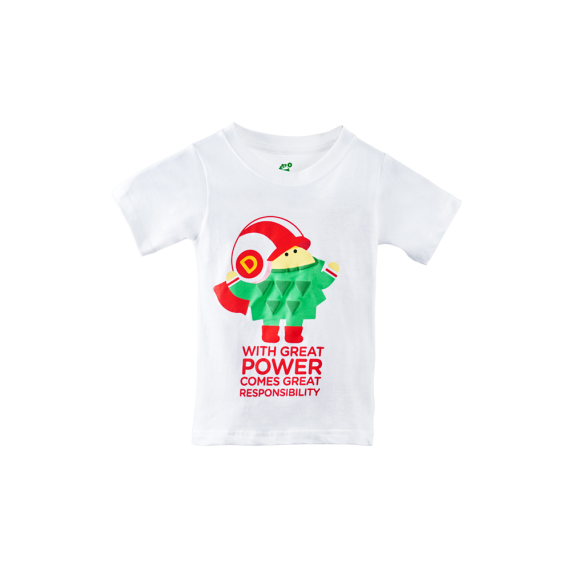 DurianBB Tee Kids - SuperB With Great Power DurianBB Tee Kids - SuperB With Great Power