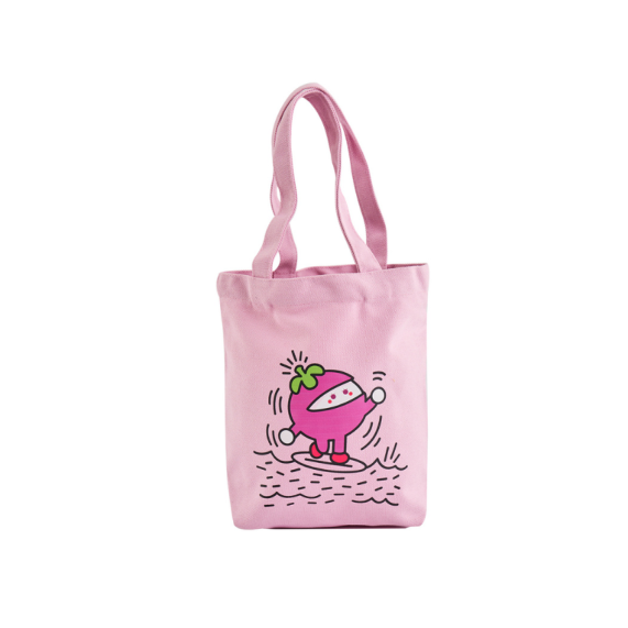 DurianBB Art Series Tote Bag - Pink DurianBB Art Series Tote Bag - Pink