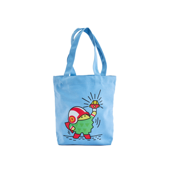 DurianBB Art Series Tote Bag - Light Blue